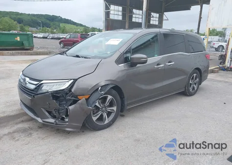 2018 Honda Odyssey Touring из США, поврежденный, VIN 5FNRL6H89JB057148